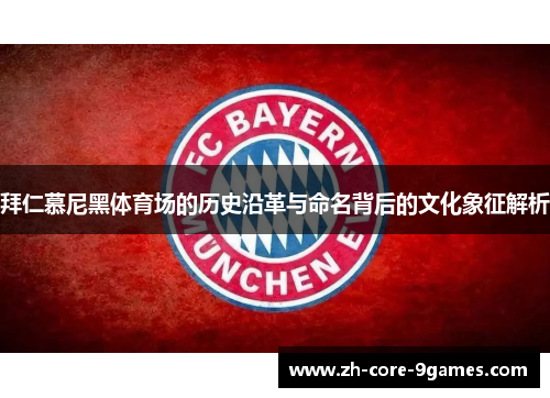 拜仁慕尼黑体育场的历史沿革与命名背后的文化象征解析